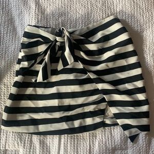 Wrap skirt - striped